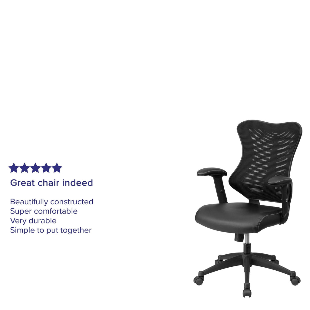 White Mesh Swivel Office Chair E780