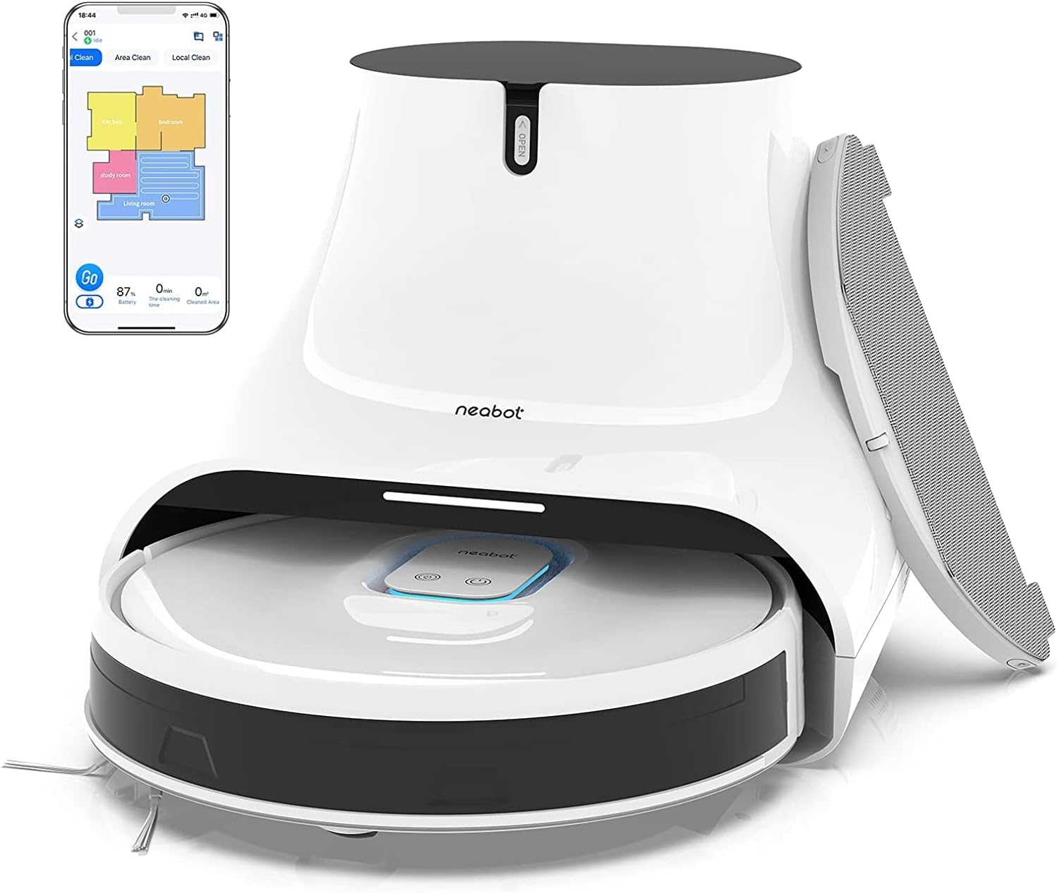 Robot Vacuum and Mop with Self Emptying G86903