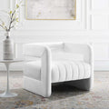 Tufted Performance Velvet Accent Armchair O690