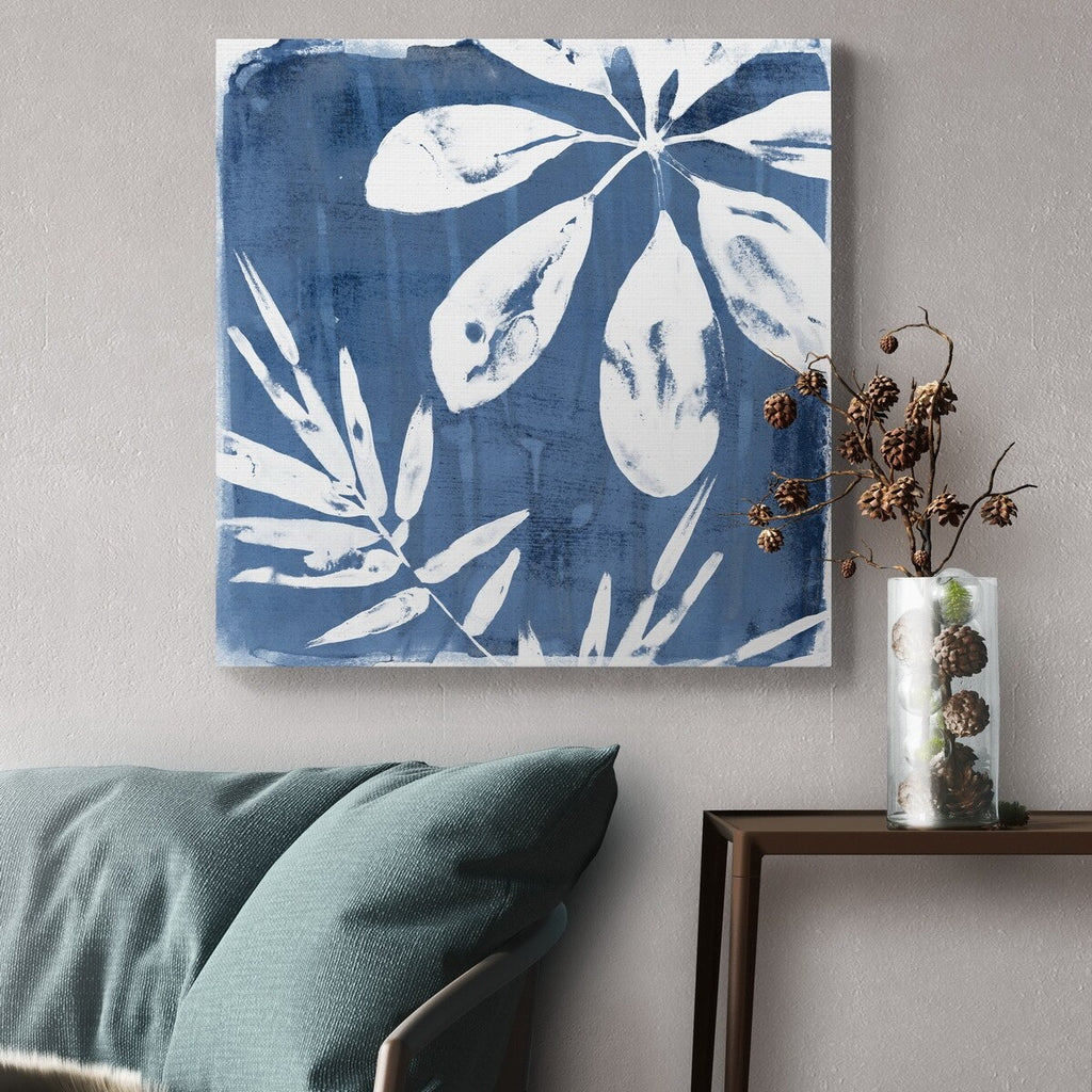 Tropical Indigo Gallery Wrapped Canvas 10x10 A34772