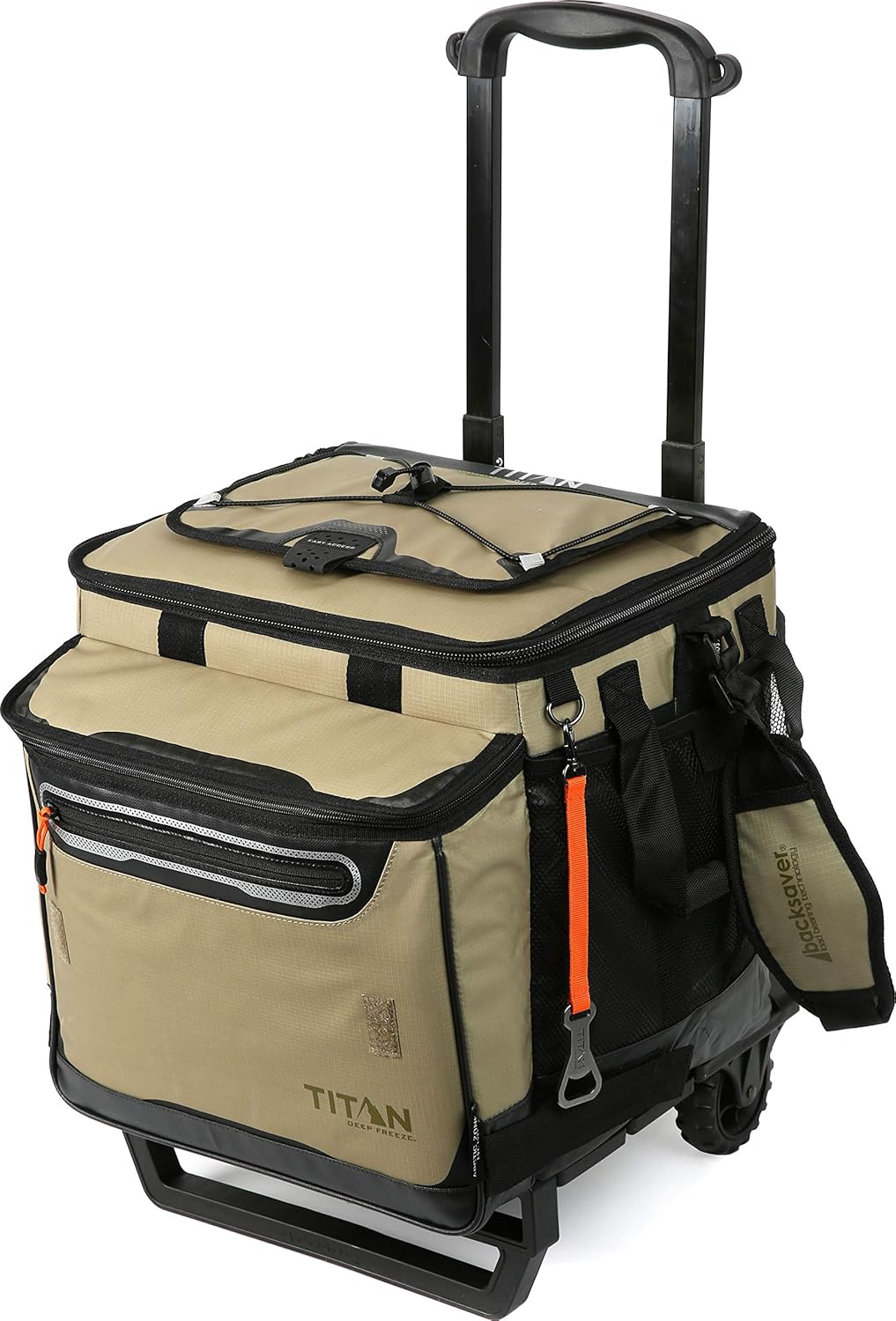 60 Can Collapsible Rolling Cooler with Wheels Z602823