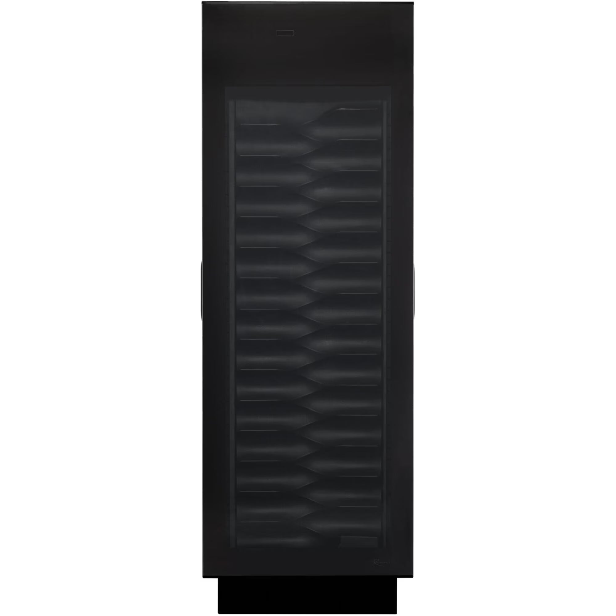 Black 30 Bottle Wine Cooler with Digital Thermostat Y1678