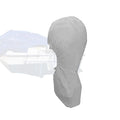 Full Outboard Watercraft Boat Motor Cover, Heavy-Duty 600D Polyester Marine Canvas, Gray F431