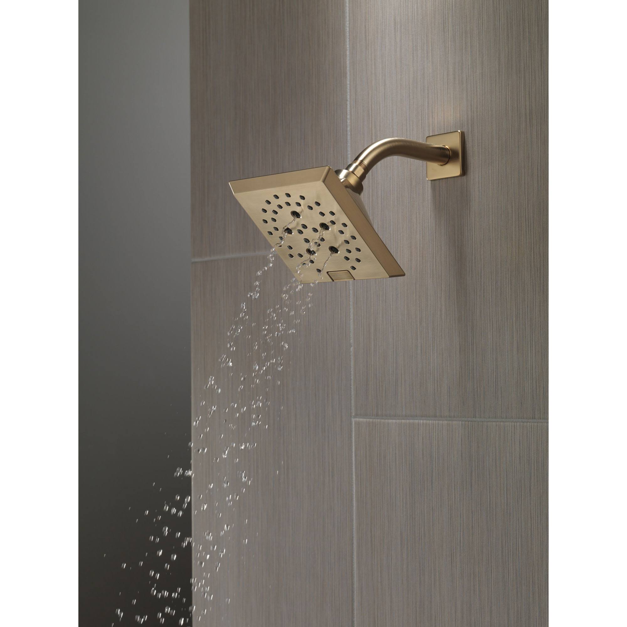 Champagne Bronze Raincan Shower Head V890489