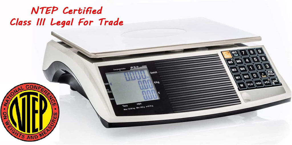 60lb Capacity Digital Price Computing Scale with Pole J539629