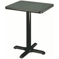 Cast Iron Pedestal Base Square Caf Table C8500