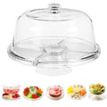 Cake Stand Serving Platter with Dome U71303