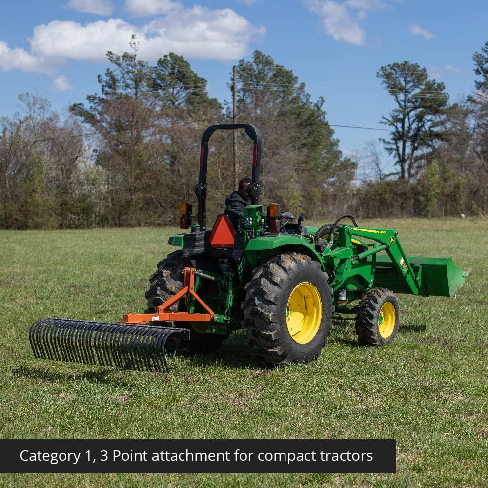 4 FT Tow-Behind Landscape Rake M778859