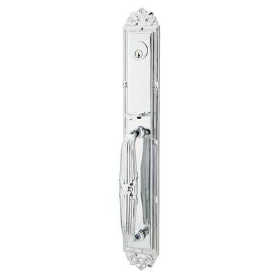 Bright Chrome Double Cylinder Tubular Handleset Q4251