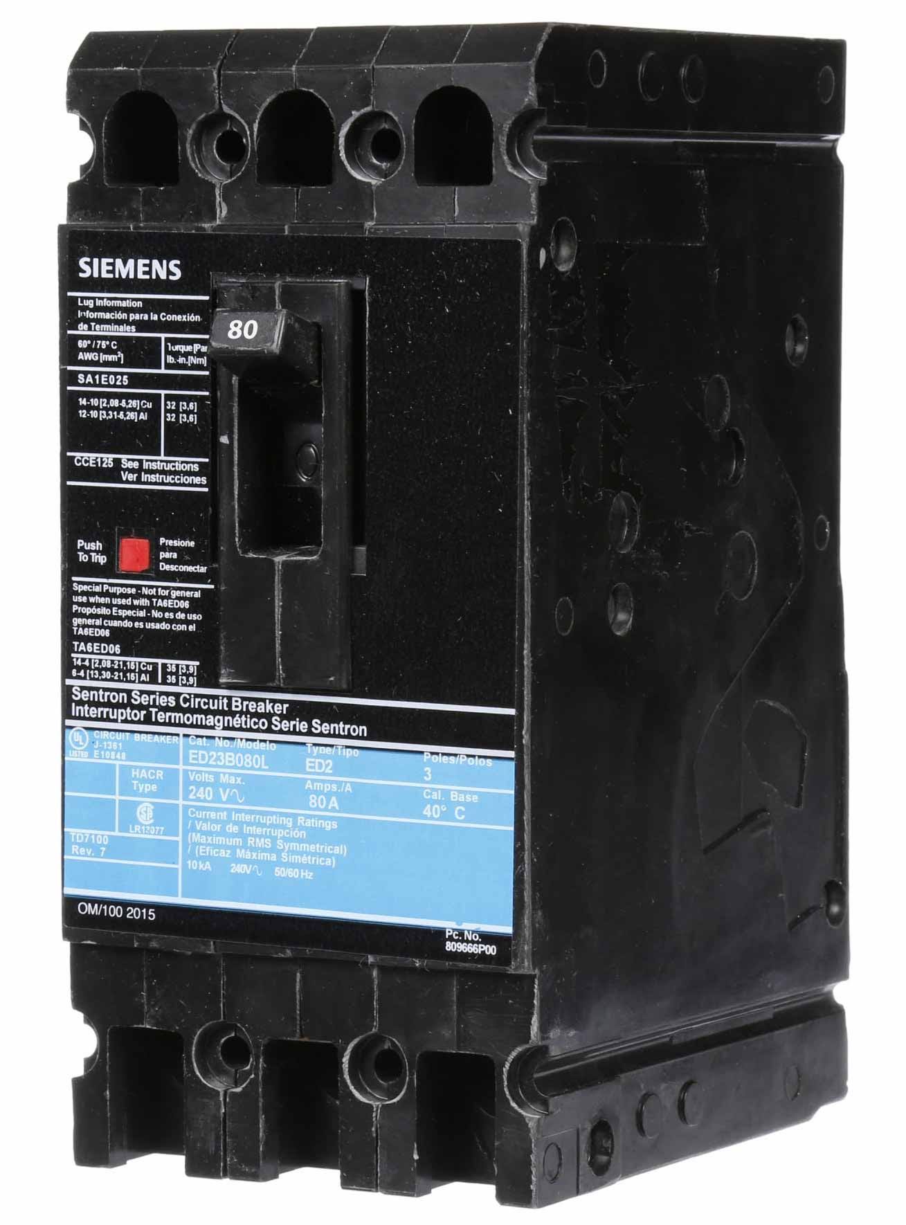 Molded Case Circuit Breaker V87903