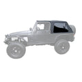 Black Frameless Soft Top Kit Sailcloth L204412