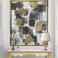 Black Framed Canvas E4541