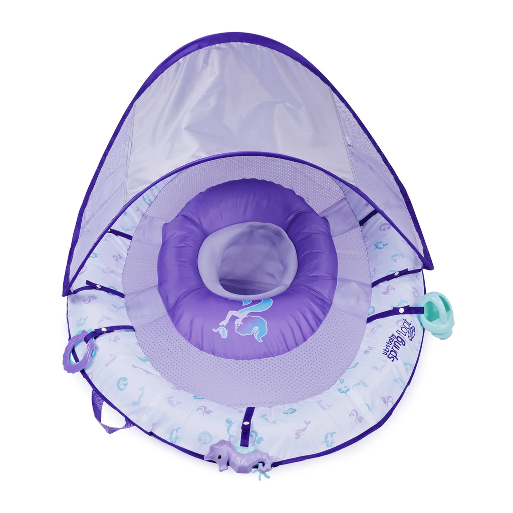 Inflatable Baby Pool Float with Sun Canopy B217533