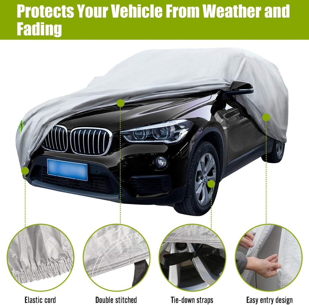 Full Exterior Car Cover Waterproof All Weather 5 Layer for SUV X30367