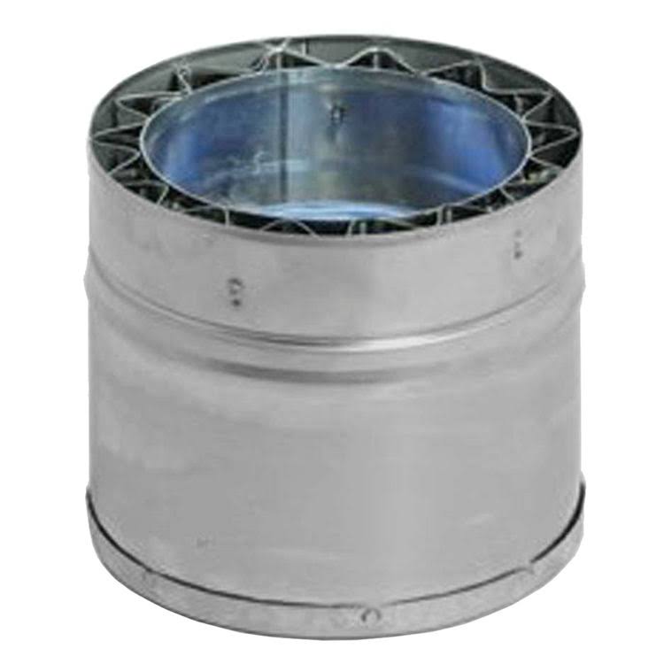 8 inch Double Wall Tee Cap Stainless Steel R6323