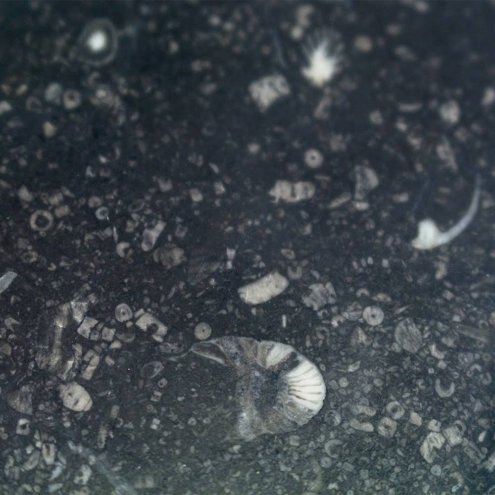 Black Bush Hammered Marble Tile P938225