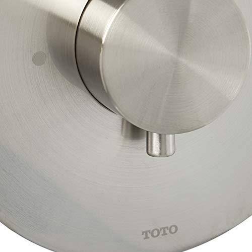 Brushed Nickel Round Volume Control Valve Shower Trim Y7022