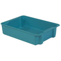 Stack and Nest Bin, 34-1/8 in L, blue V66000