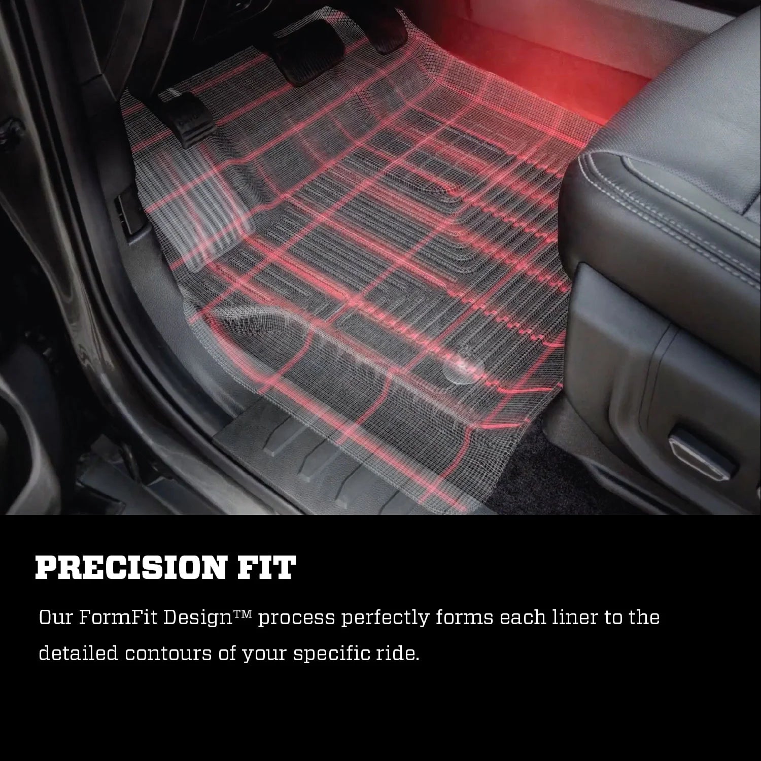 Black TPO Front & Rear Floor Liner X5719