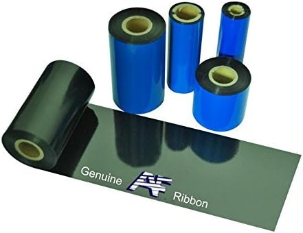 Thermal Transfer Ribbon, Case of 24, 4.50" x 1,476' (114mm X 450m), 1" Core, Black, Resin Enhanced Wax Ribbon I807548