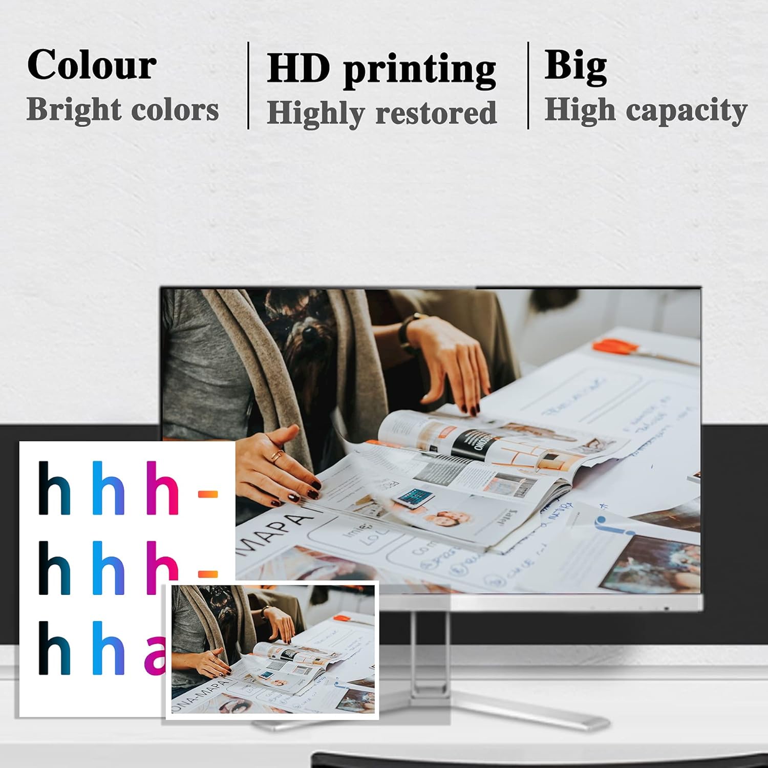 4 Pack High Yield Toner Cartridge for Brother Printer Q718633