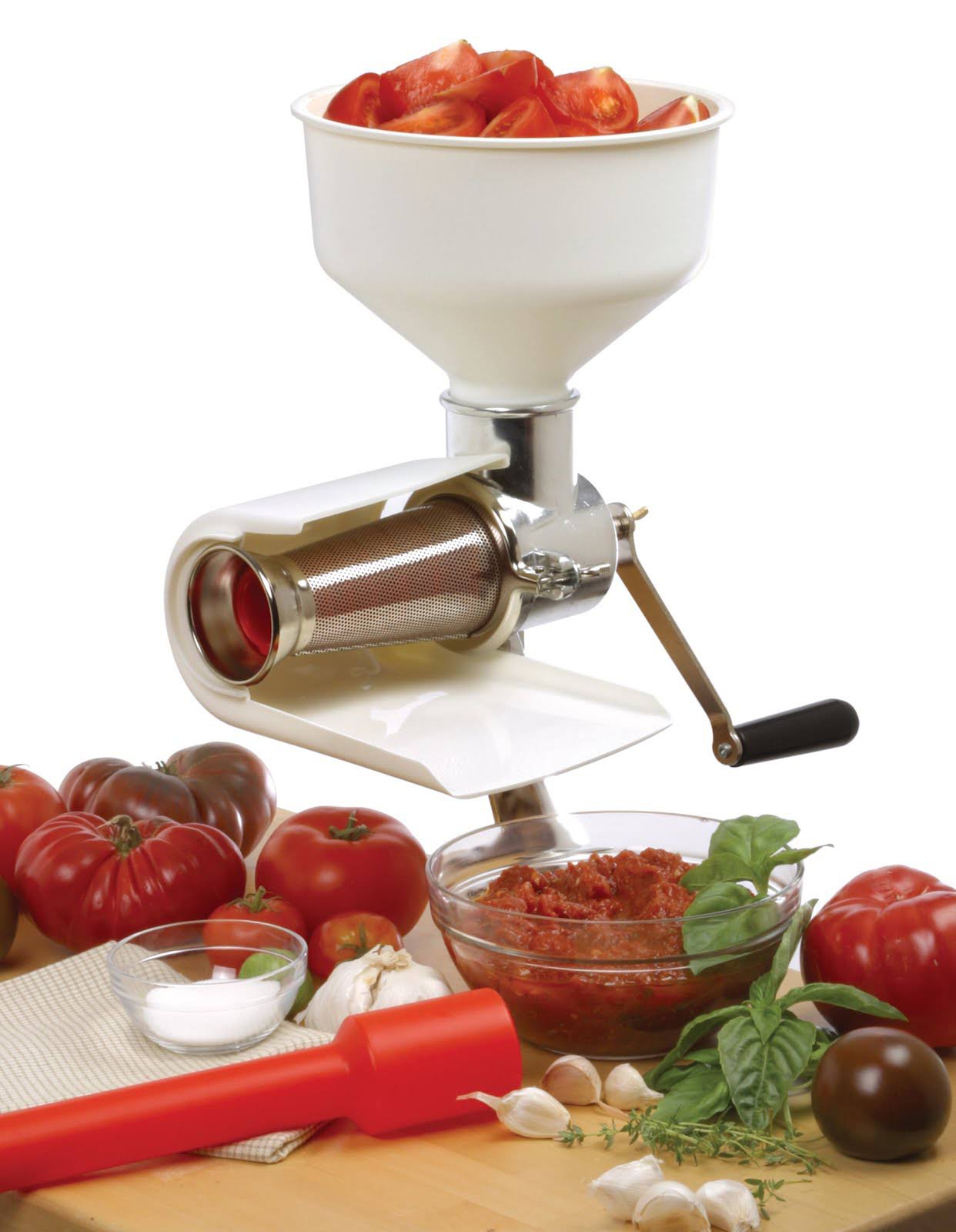Metal Food Strainer and Sauce Maker H156171