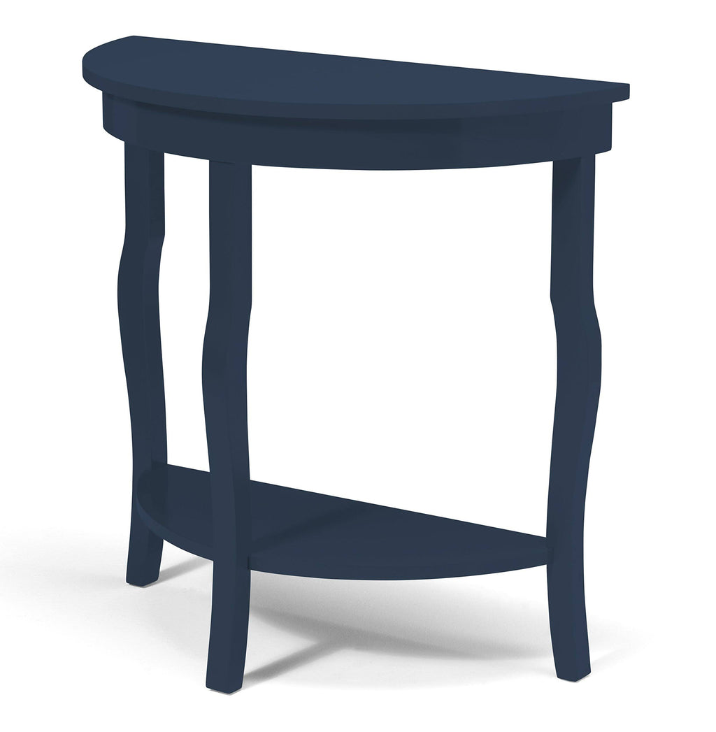 Blue Half Moon Console Table H1077