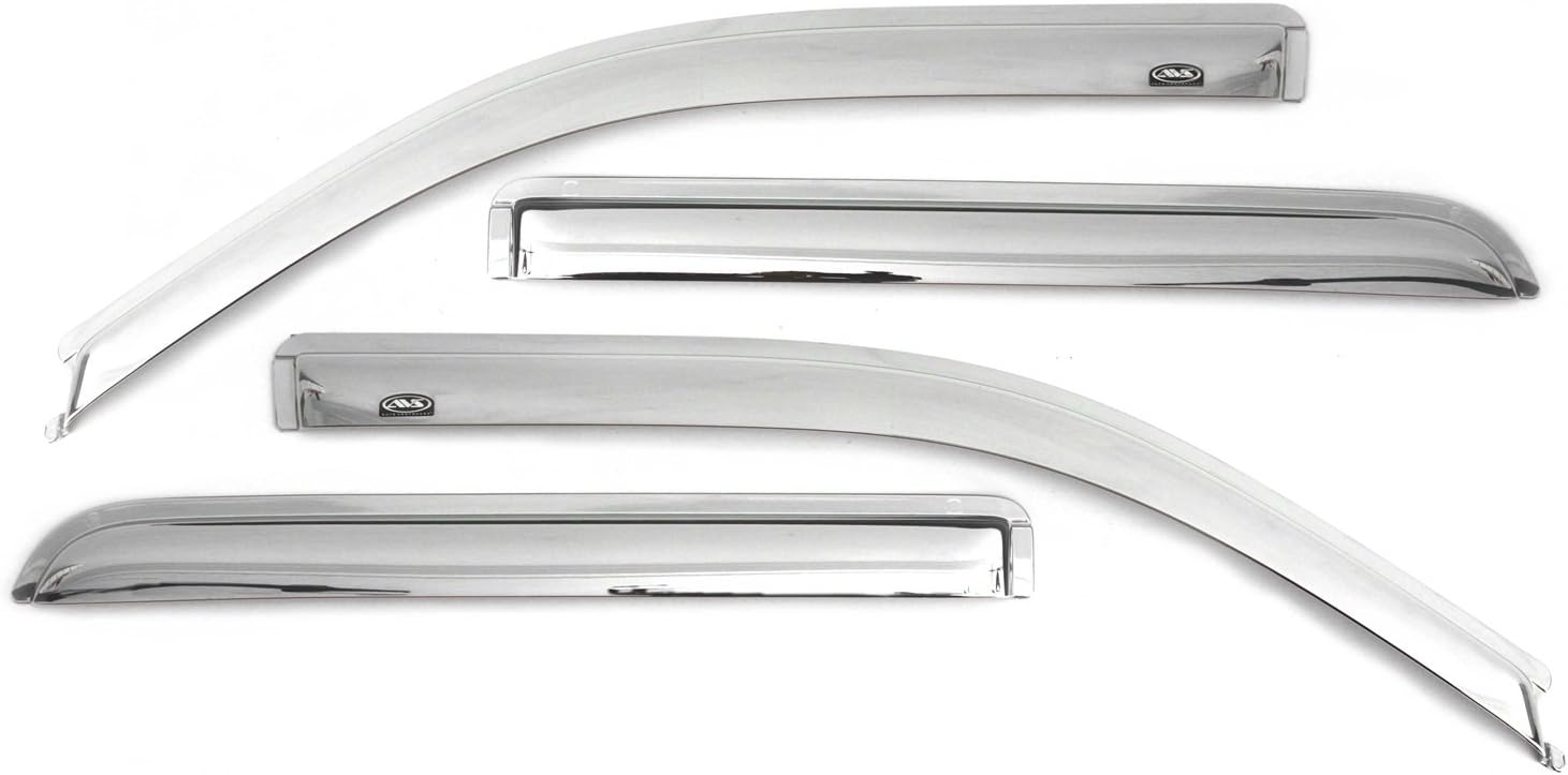 In-Channel Side Window Deflector 4-Piece Set B119424