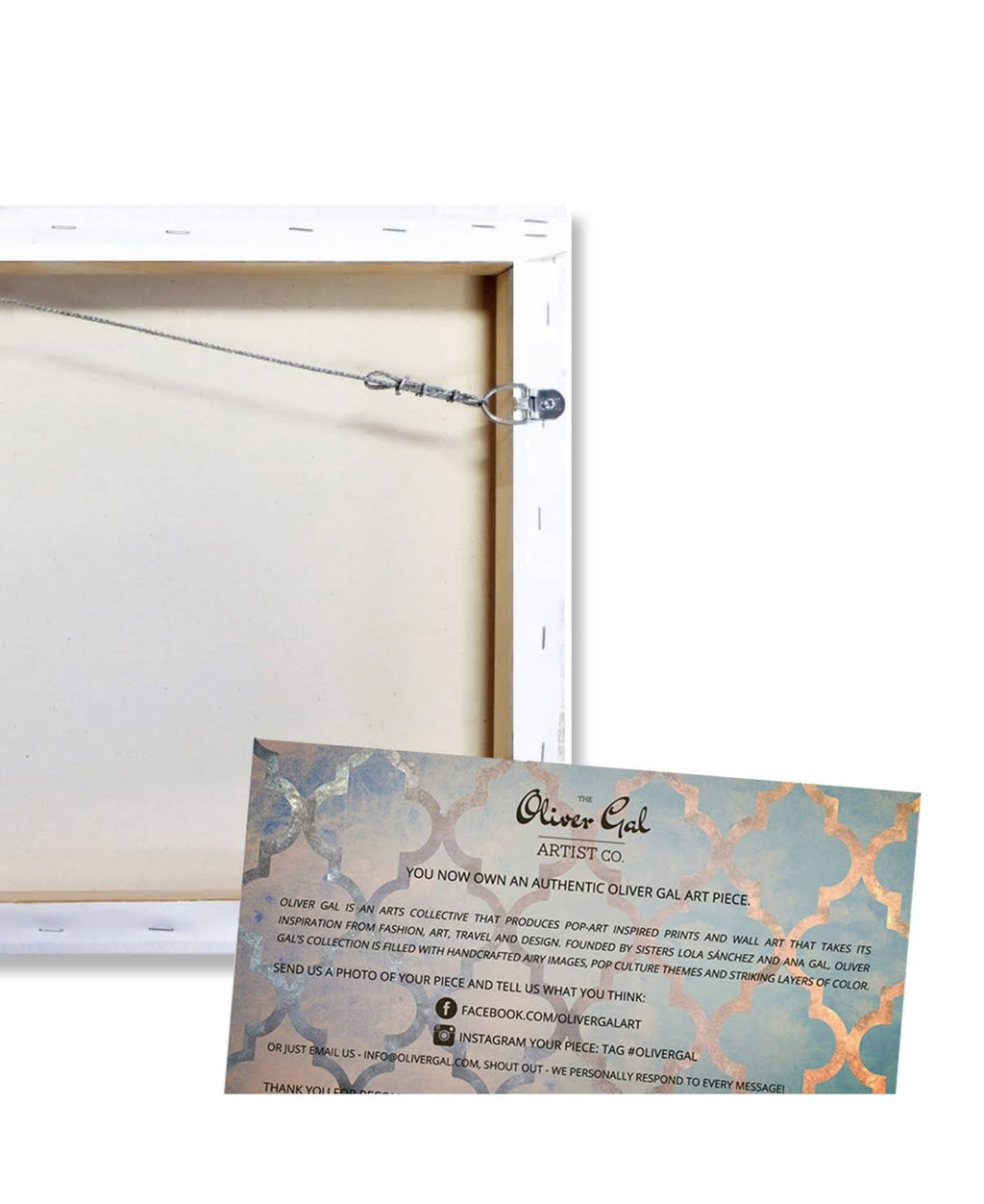 White Abstract Canvas D76163