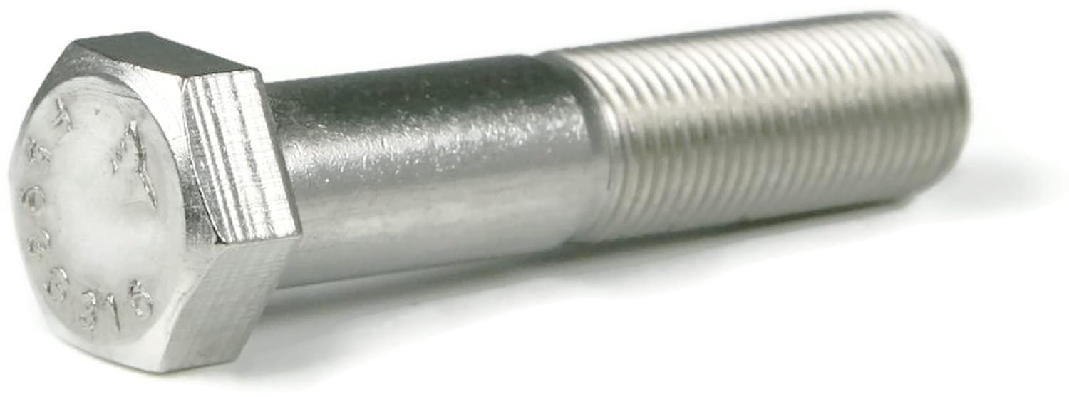 1/2-13 x 2 1/4 Hex Cap Screw 316 Stainless Steel 150 pcs D535