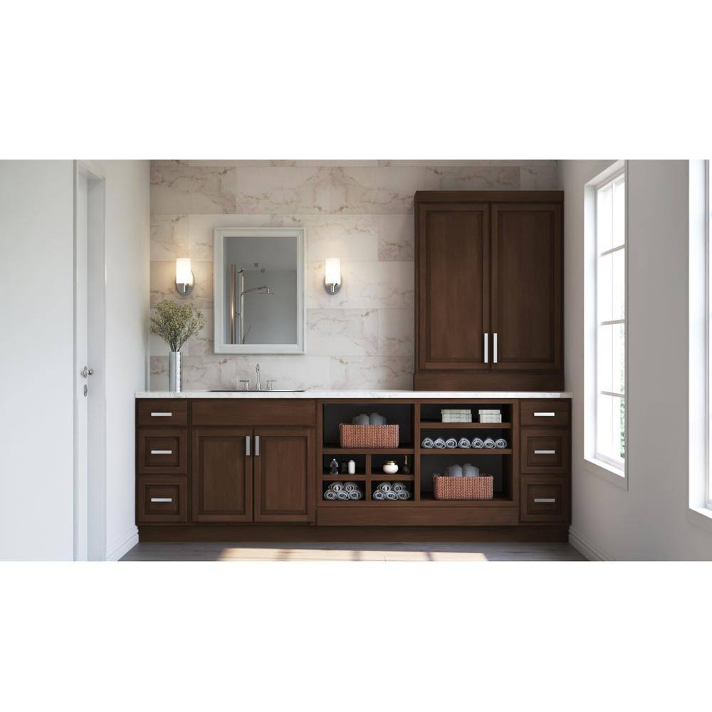 Red Kitchen Cabinet End Panel L94495