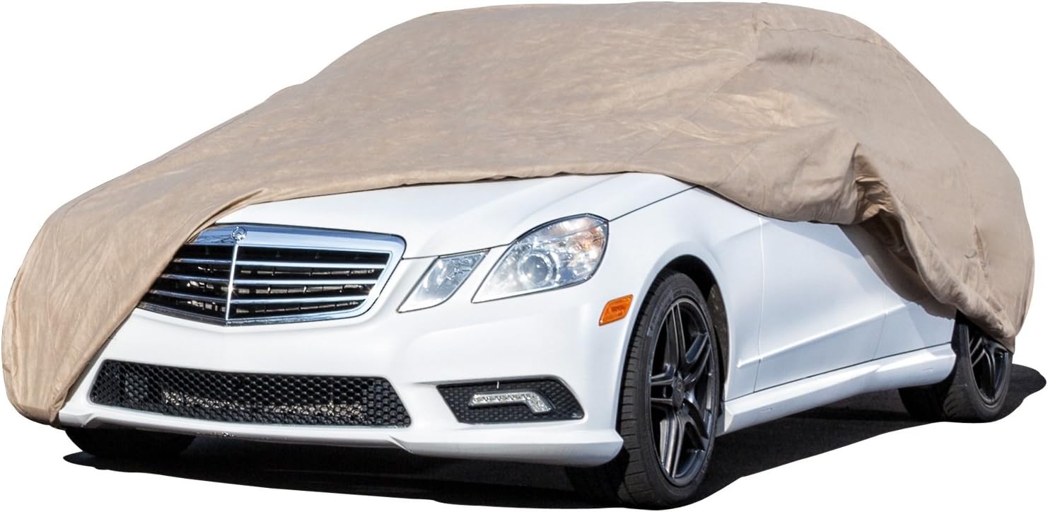 Tan 19 feet 4 Layer Waterproof Dustproof Cover Q841