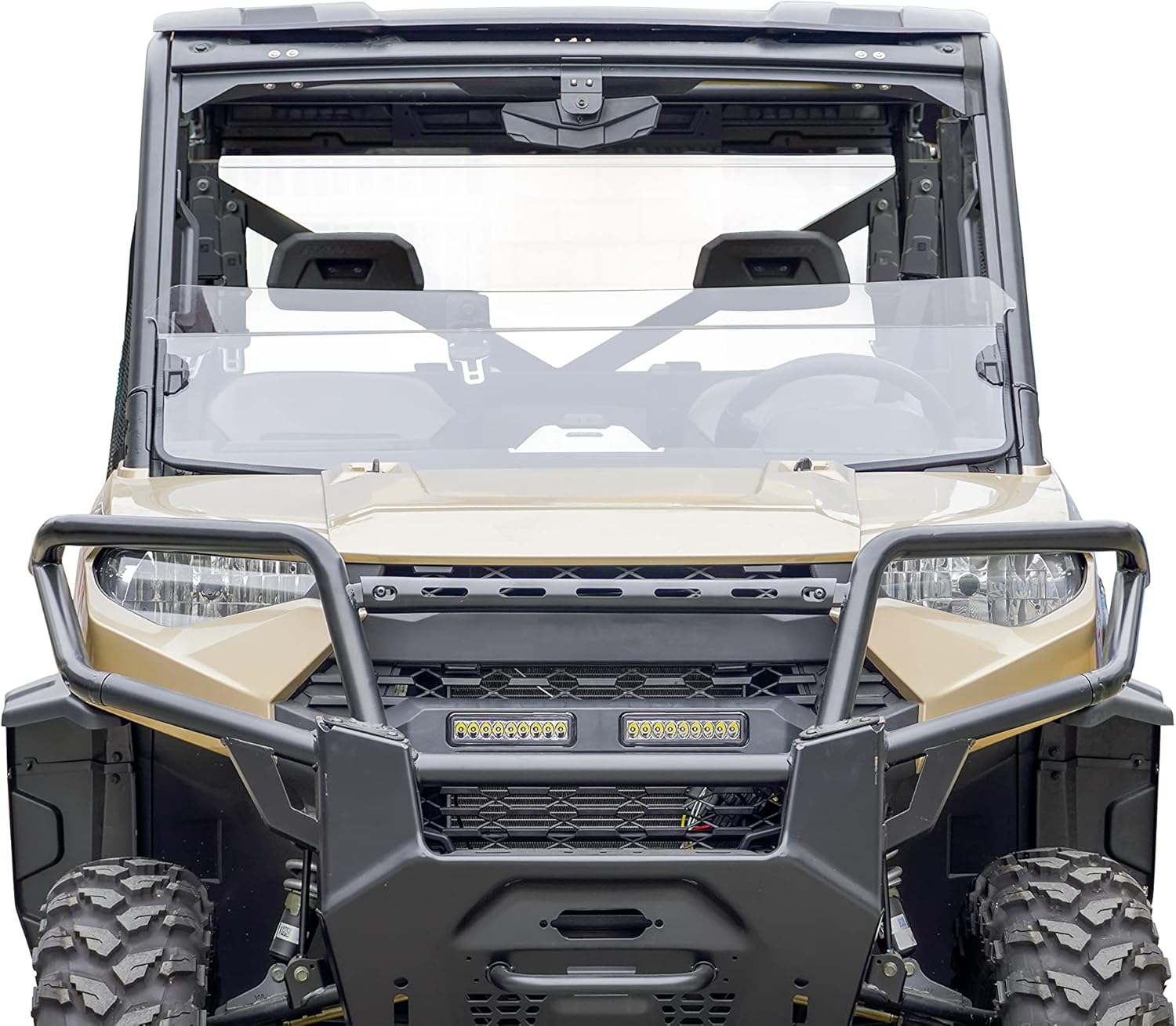 Black Mesh Grille with LED Light Bar for Ranger XP 1000 K153649