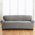 Charcoal Extra-Long Sofa Slipcover M607