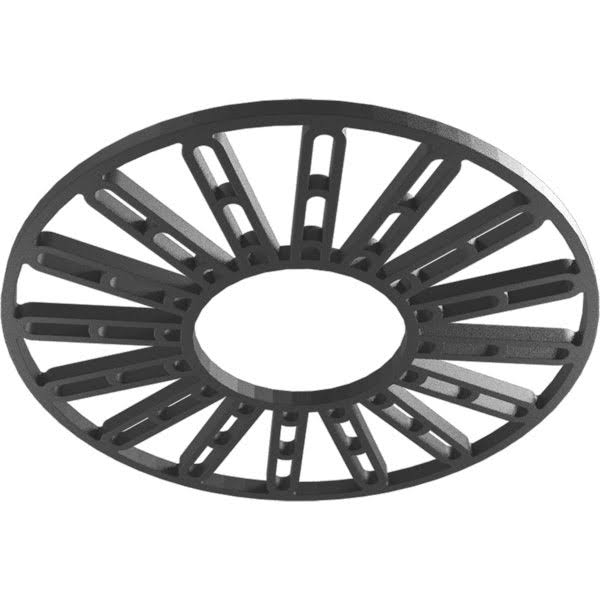 36x22OD x 13 1/8x22ID x 1x22P PVC Pierced Ceiling Medallion Y70688