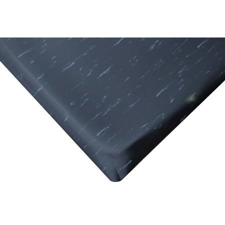Anti-Fatigue Mat 4 ft. x 17 ft. x 1/2 in. Black/White O196754