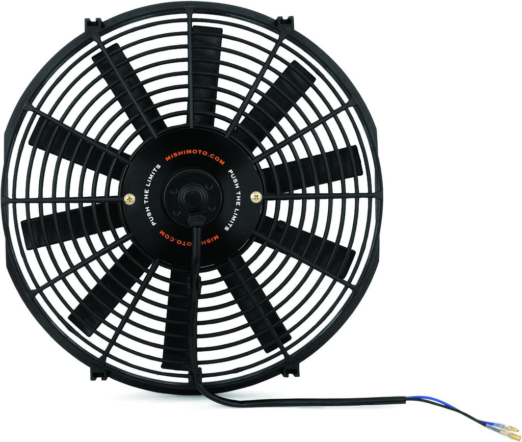 Slim Electric Fan Black 14" E50462