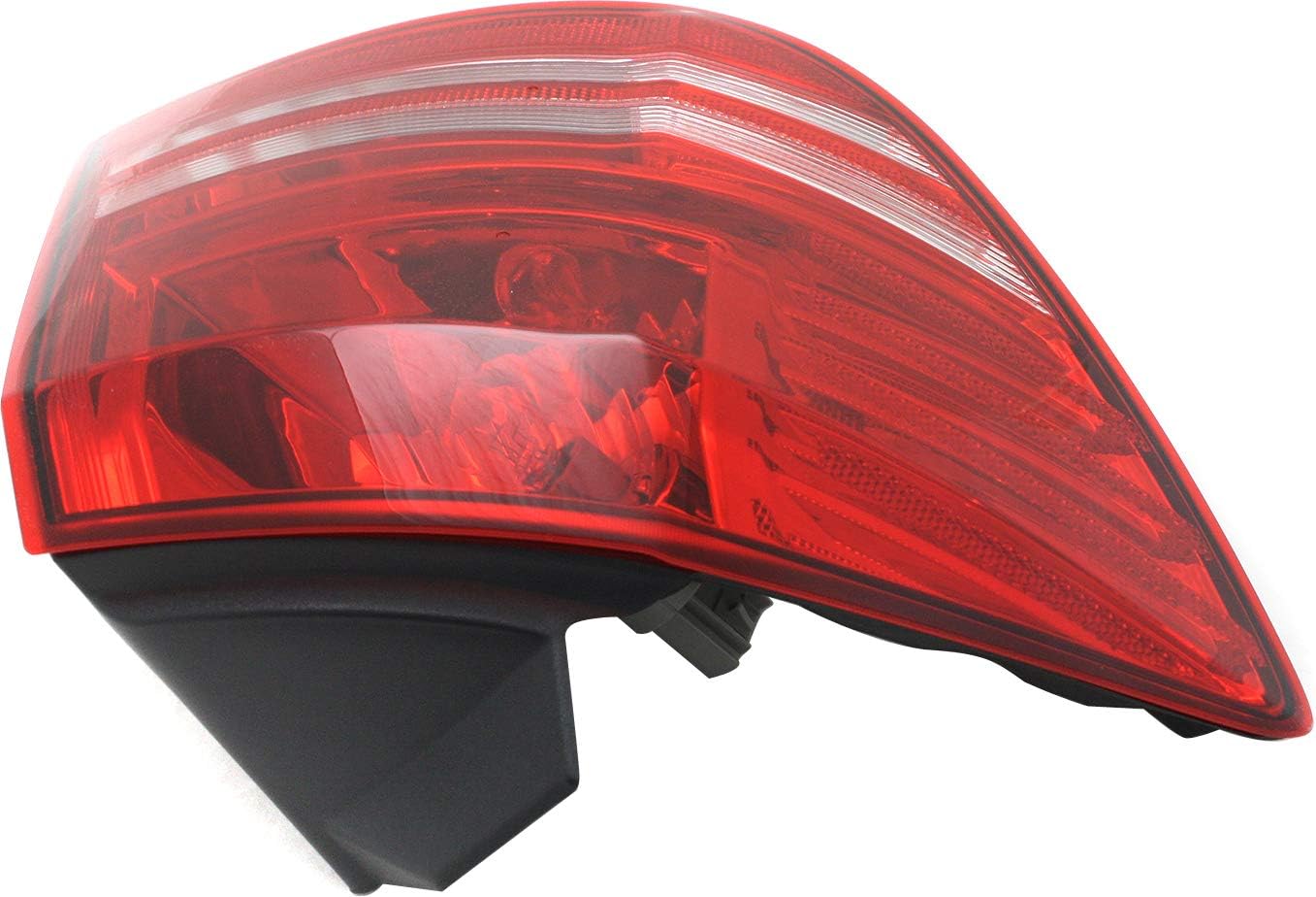 Tail Light Assembly Halogen with Turn Signal Light Bulb, Pack of 2 B2967
