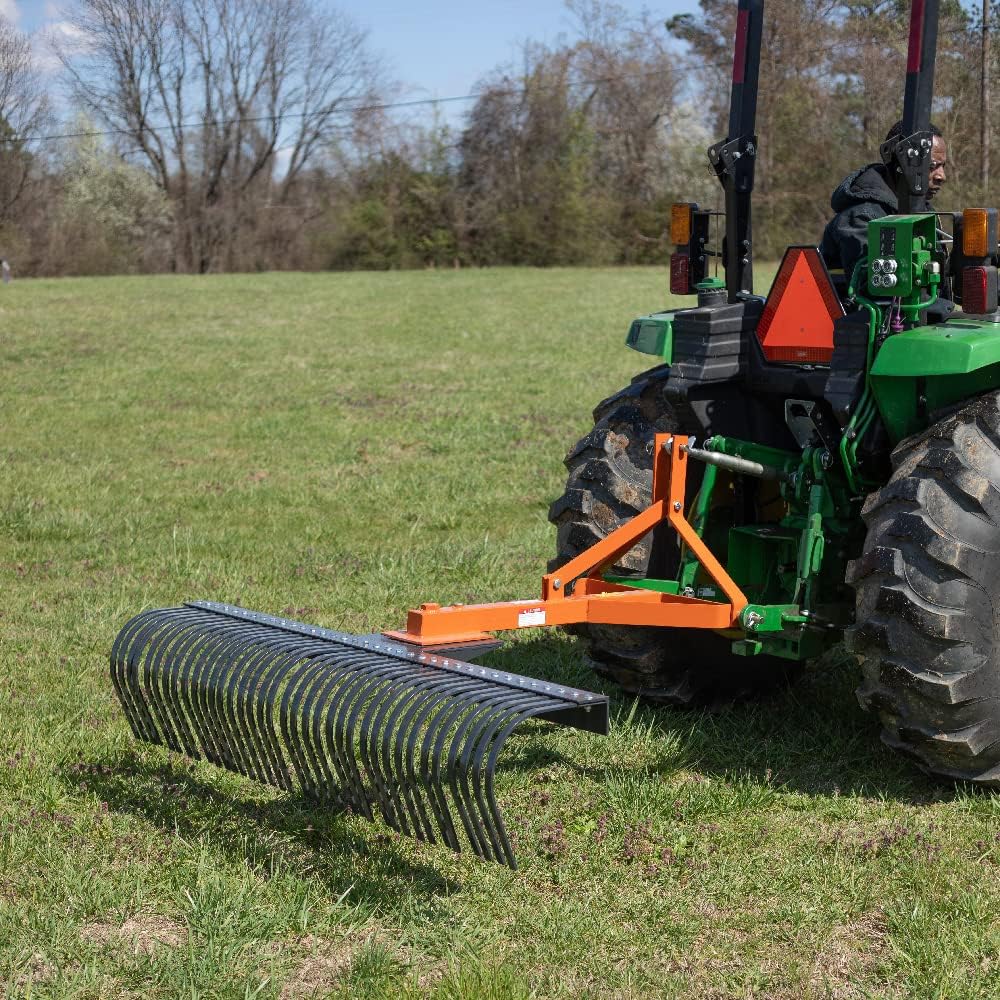4 FT Tow-Behind Landscape Rake M778859