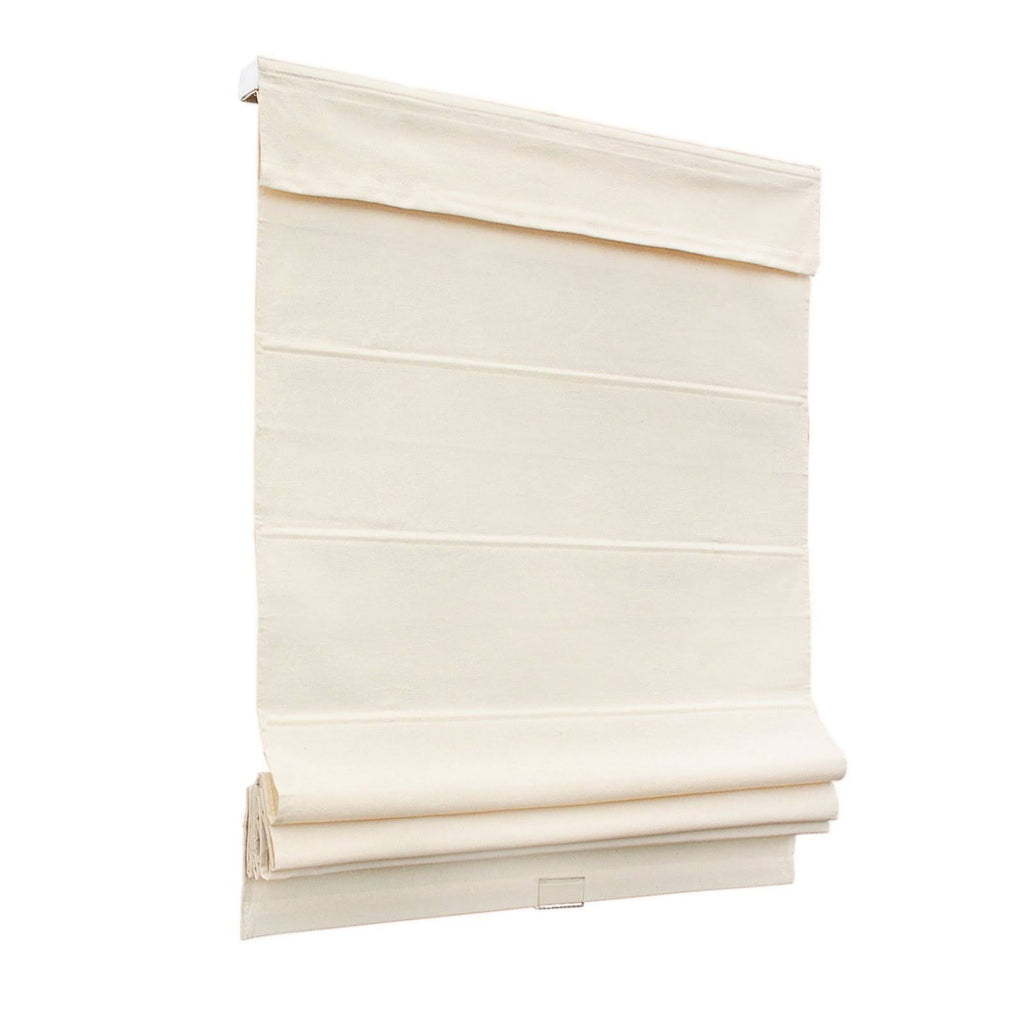 64 x 39 in. Cordless Roman Cotton Window Shade A4459