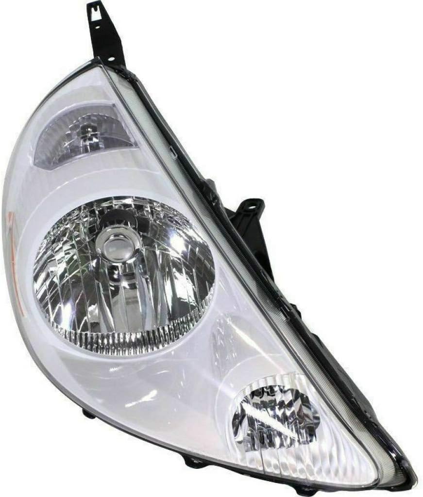 2007 Honda Fit Headlight Assembly Passenger Side H2868