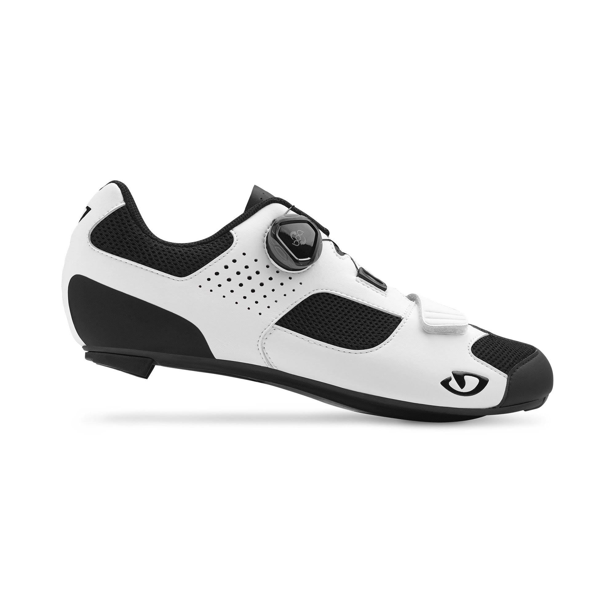 White/Black Boa Cycling Shoes Z8528