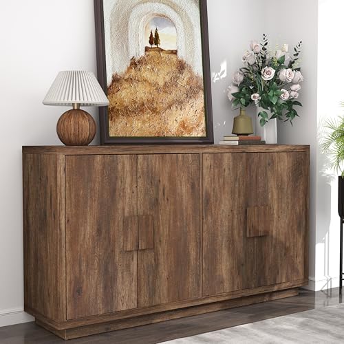 32" Small Buffet Cabinet with Adjustable Shelf T716809