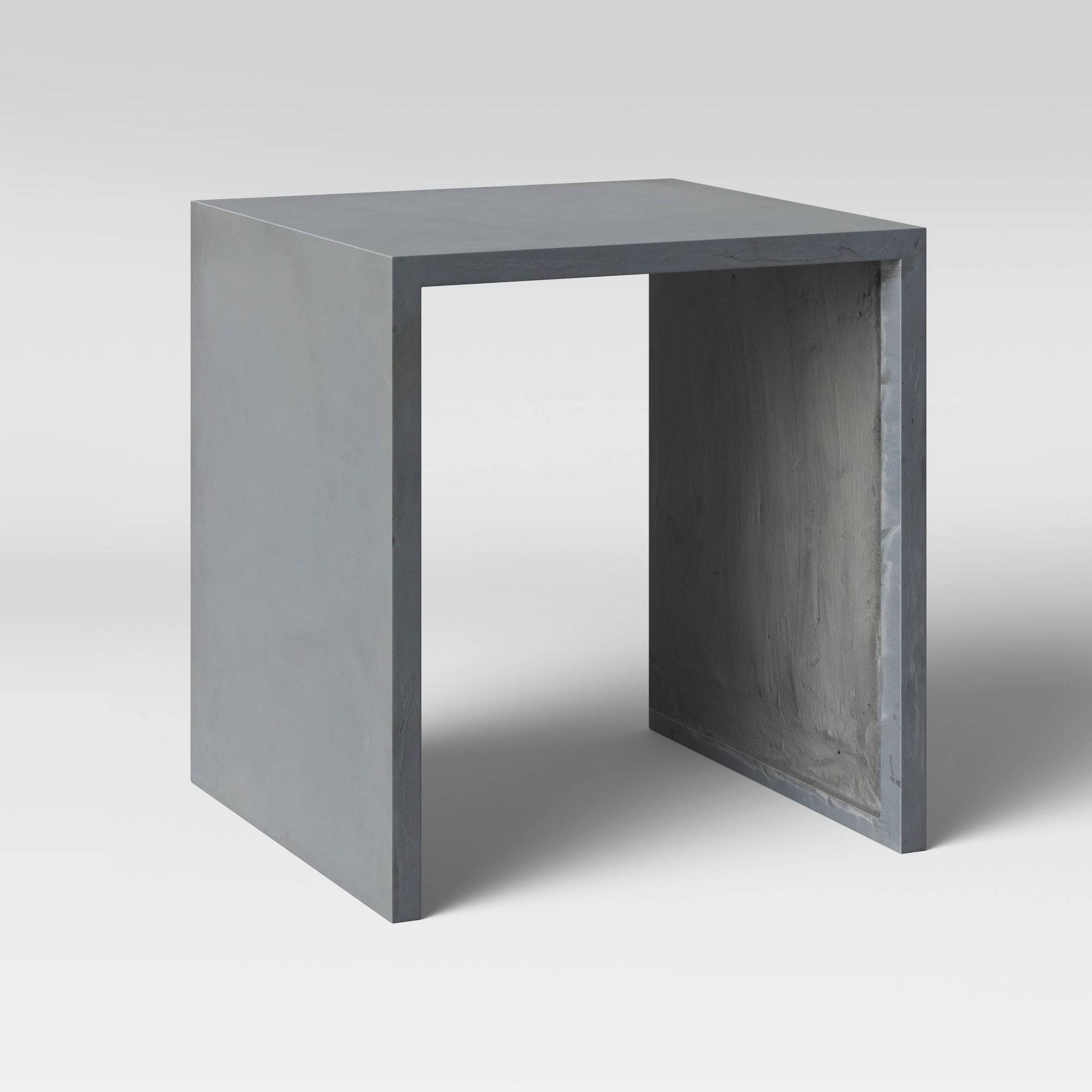 Concrete Patio Accent Table J77844