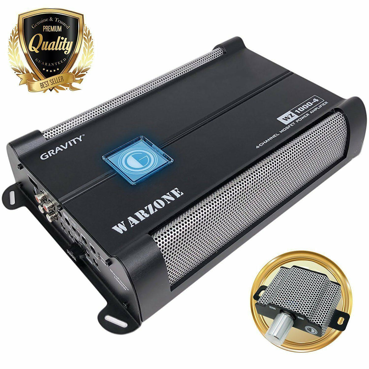 1000W 4 Channels Car Audio Amplifier W7003
