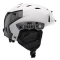 White Gray Ski Search and Rescue Helmet Q892
