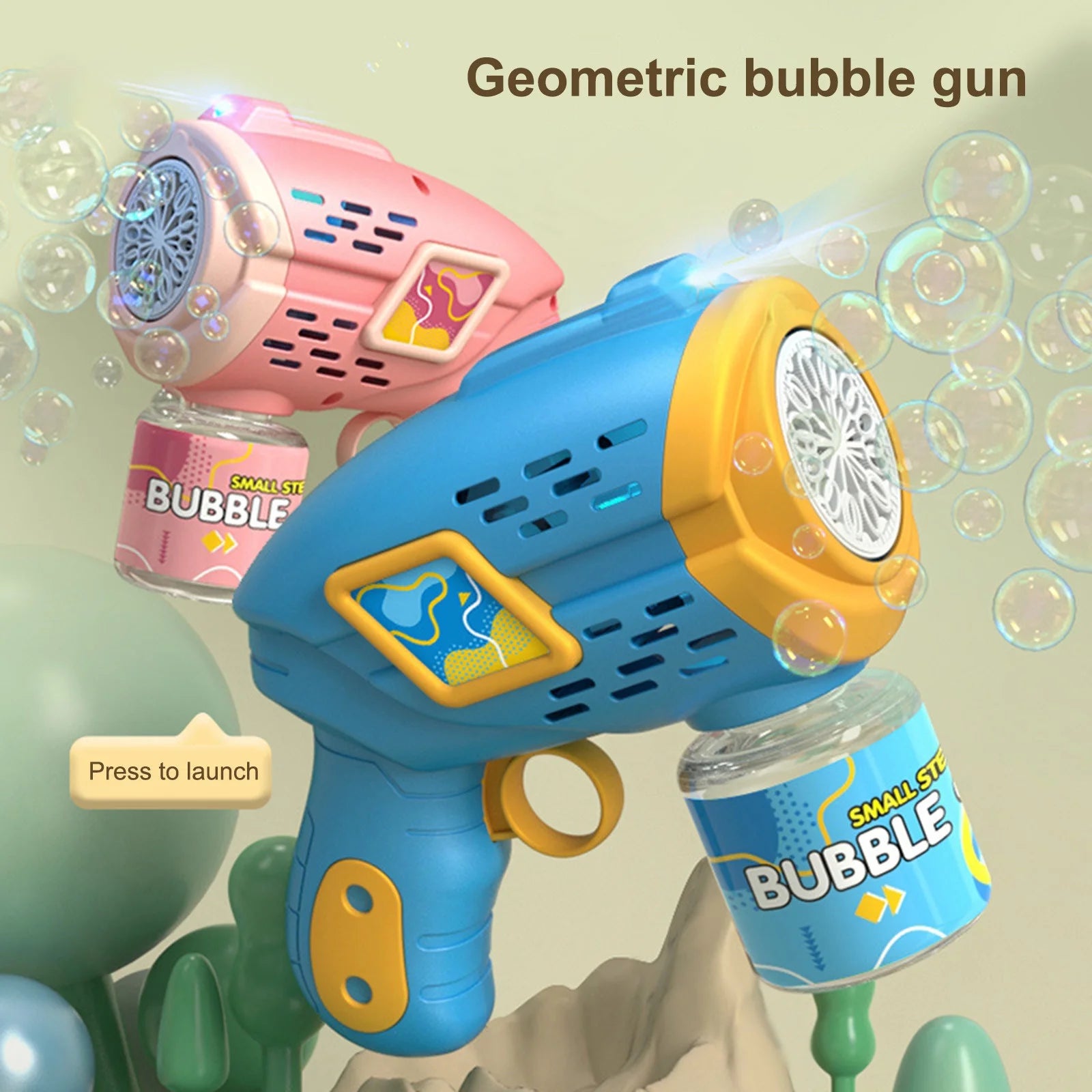 Electric Bubble Machine Soap Bubble Toys for Children J695
