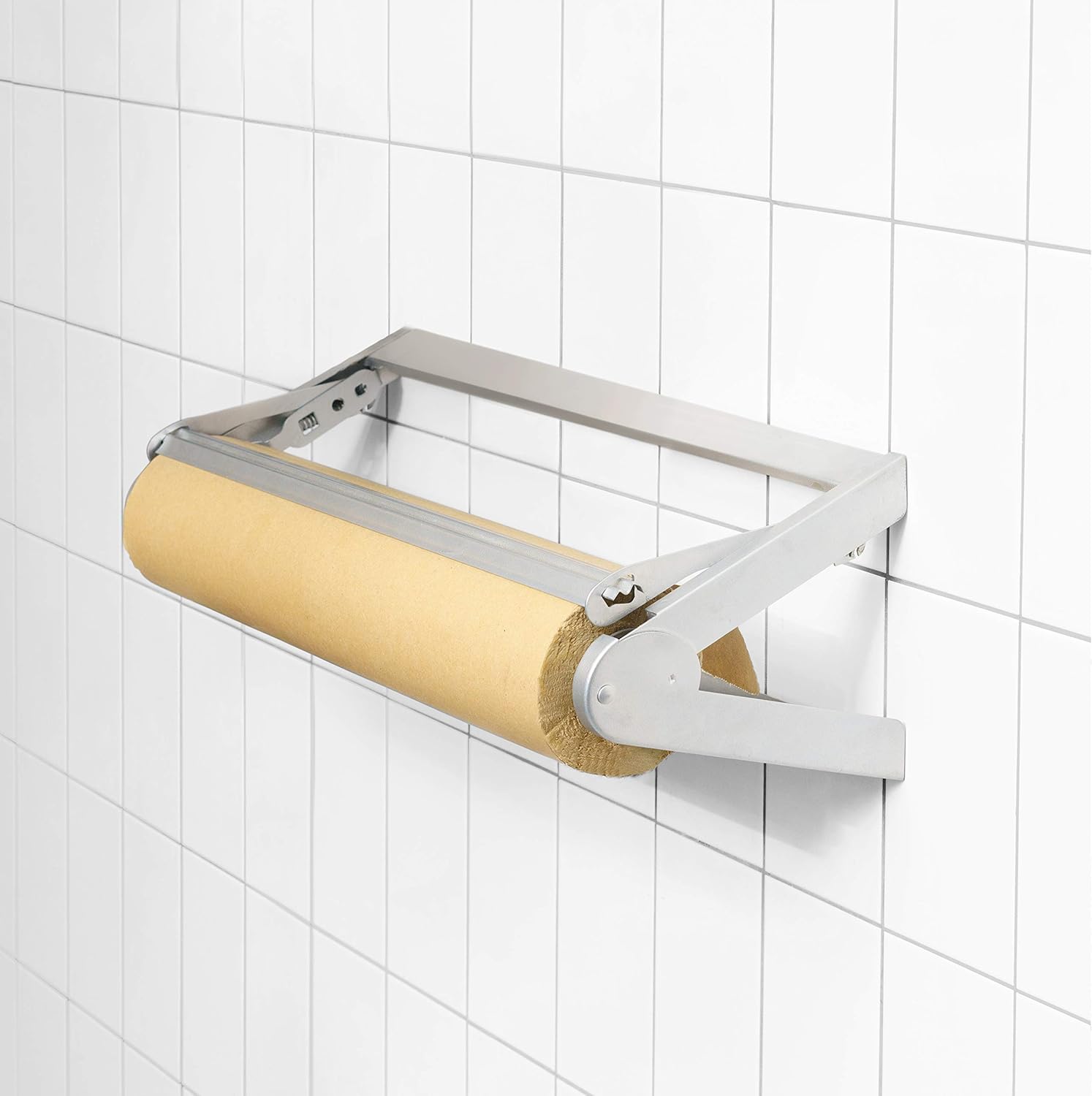 24" Wrapping Paper Roll Cutter Holder Dispenser with Serrated Blade, Pack of 2 H955