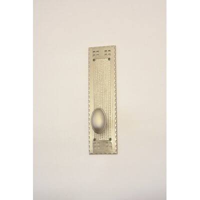Satin Nickel Entrance Knobset F6133