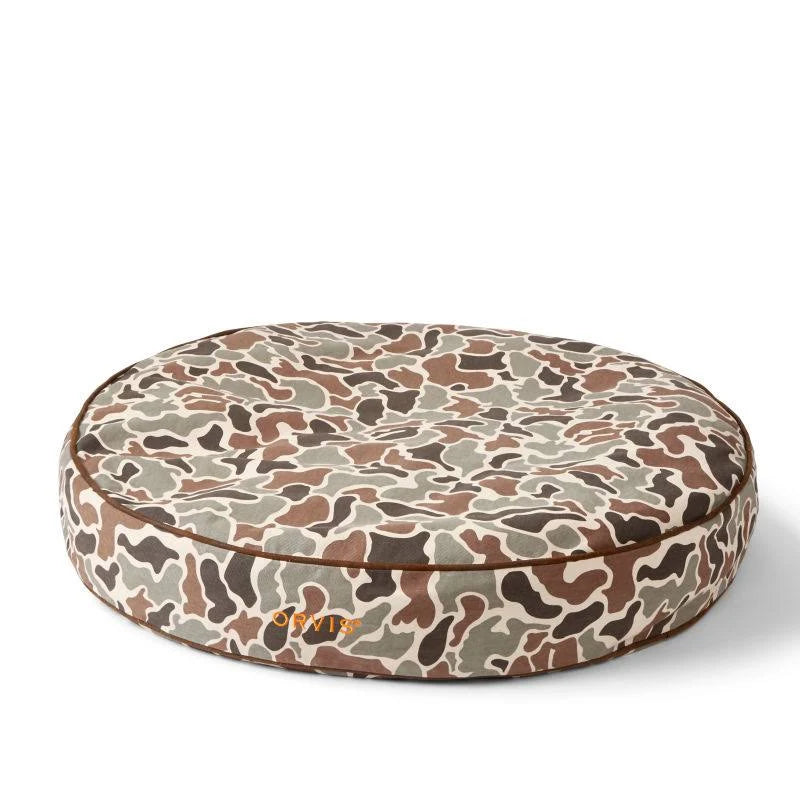 Camouflage Large Round Dog Bed N1202